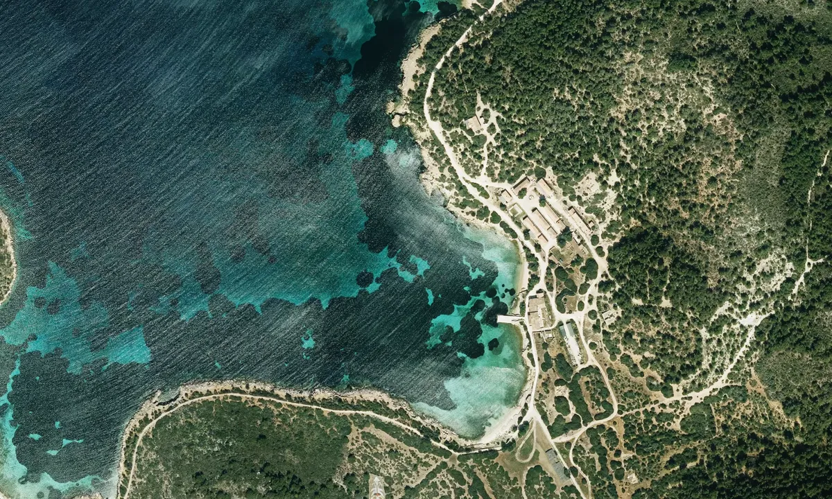 Flyfoto av Platja Cabrera
