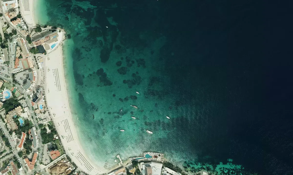 Flyfoto av Platja de Son Maties