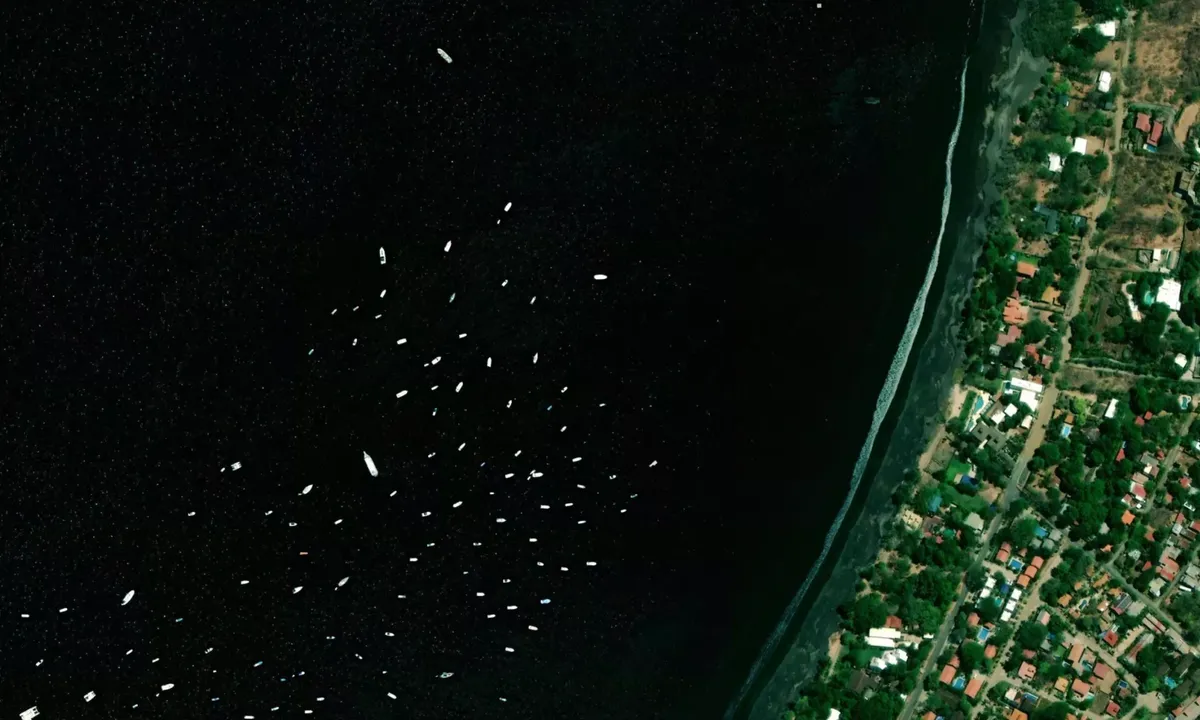 Flyfoto av Playa Coco