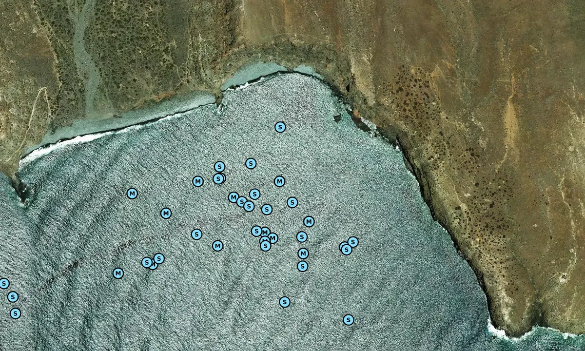 Satelite image of Playa de Chinguarime 1