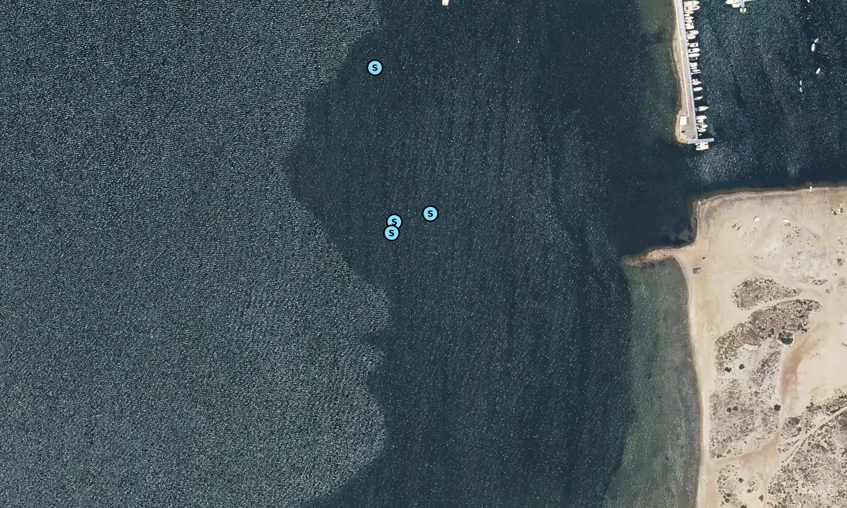 Satelite image of Playa La Gola