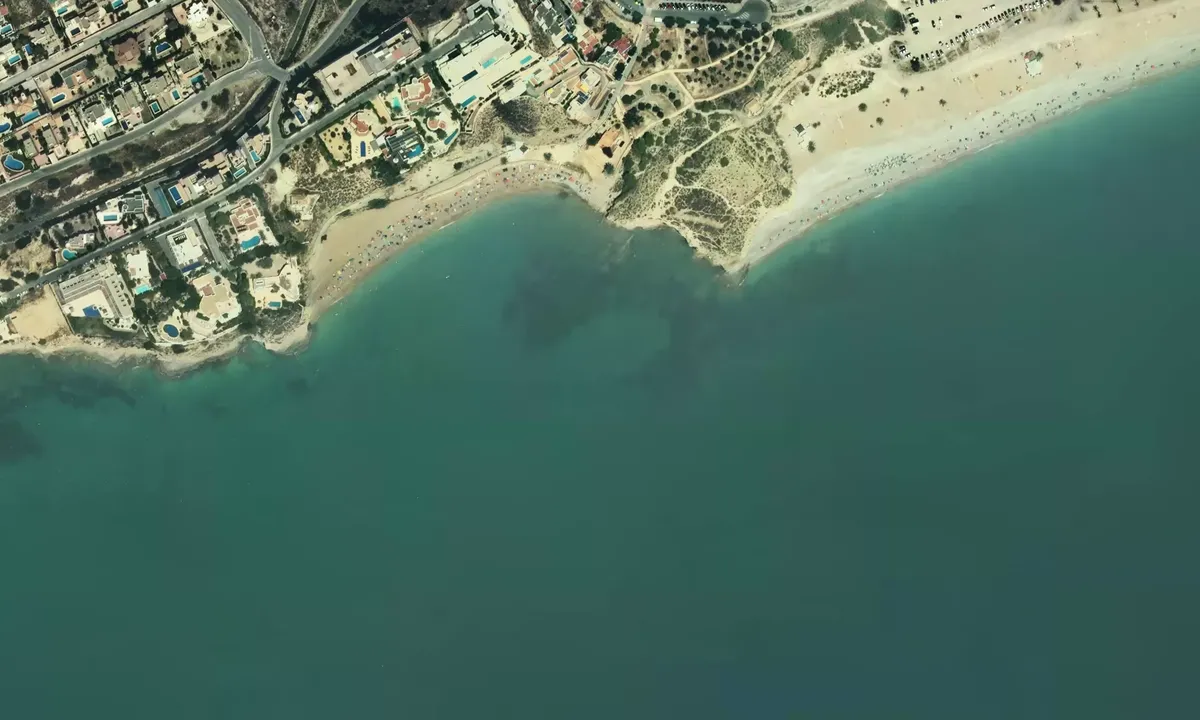 Satelite image of Playa paraiso