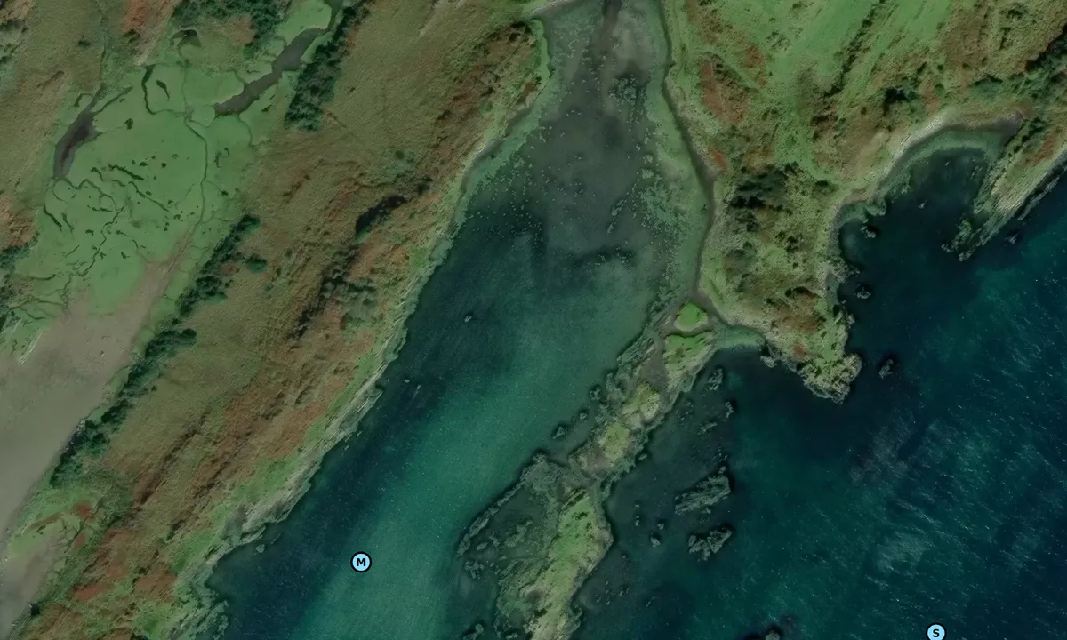 Satelite image of Plod Sgeirean