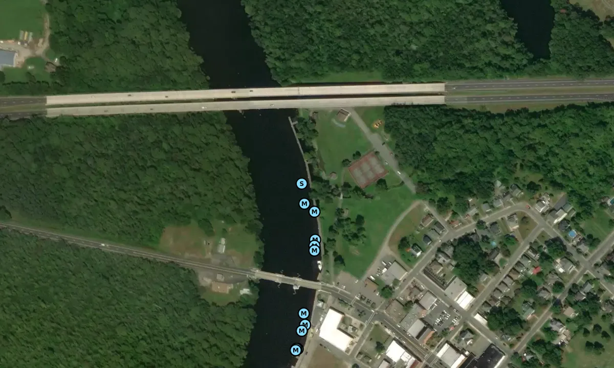 Satelite image of Pocomoke City Municipal Dock