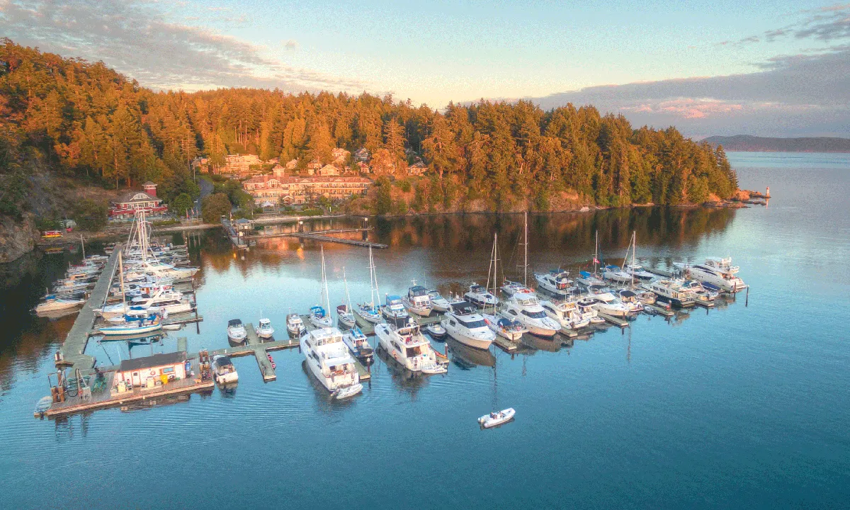 Poets Cove Marina at Bedwell Harbor