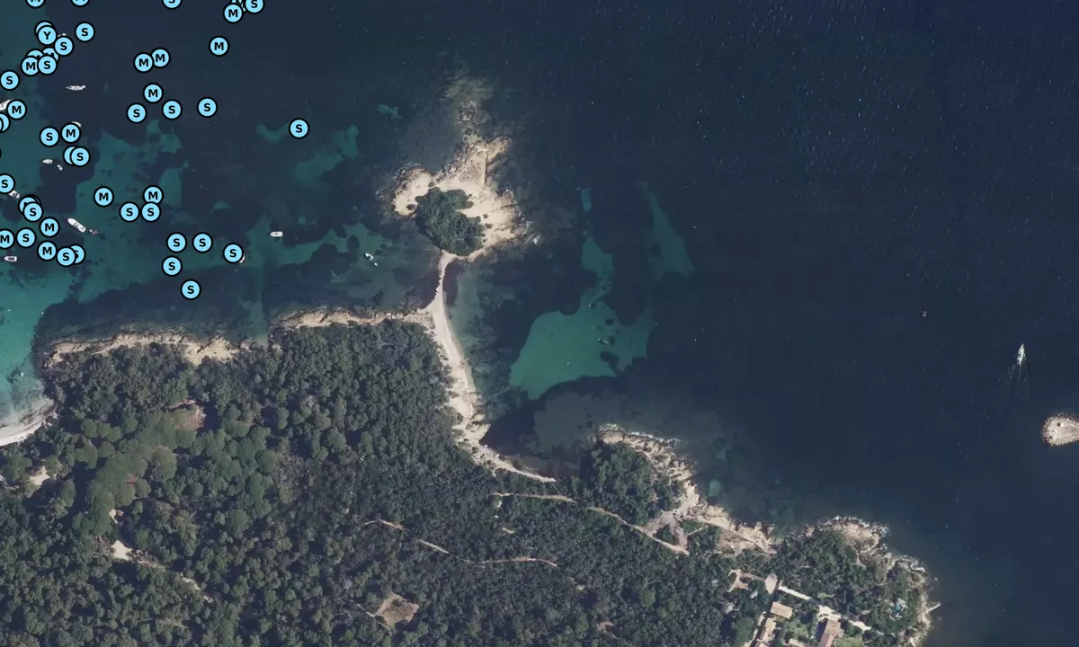 Satelite image of Point Maubousquet