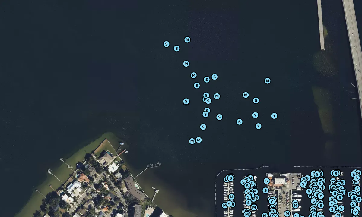 Satelite image of Point Pleasant