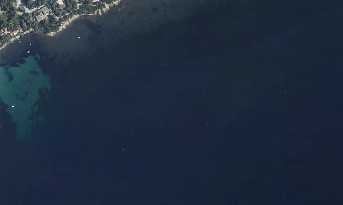Satelite image of Pointe de Bouvet