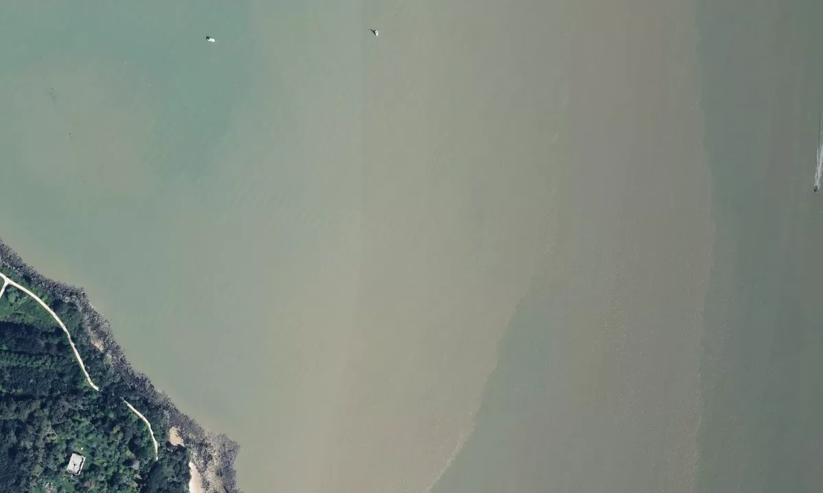 Flyfoto av Pointe de Coudepont