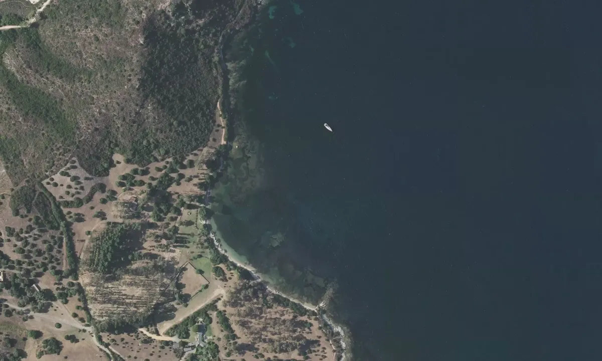 Flyfoto av Pointe de Fornali