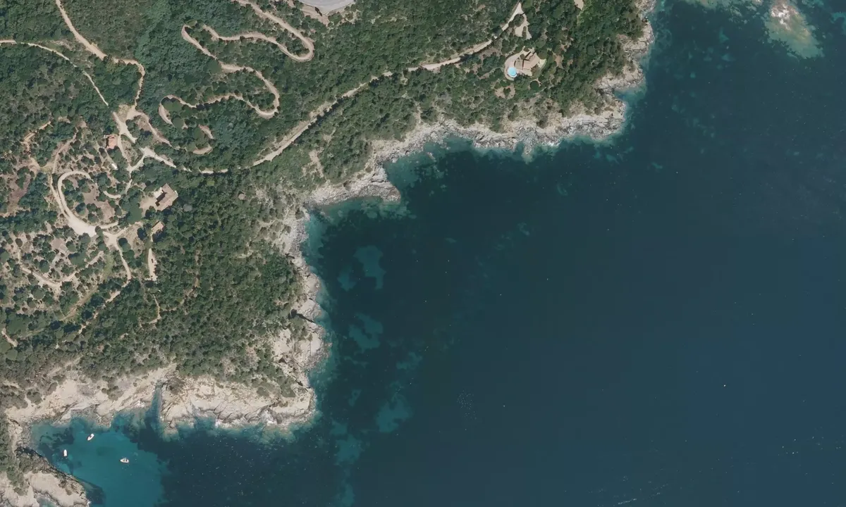 Flyfoto av Pointe de la Chappe