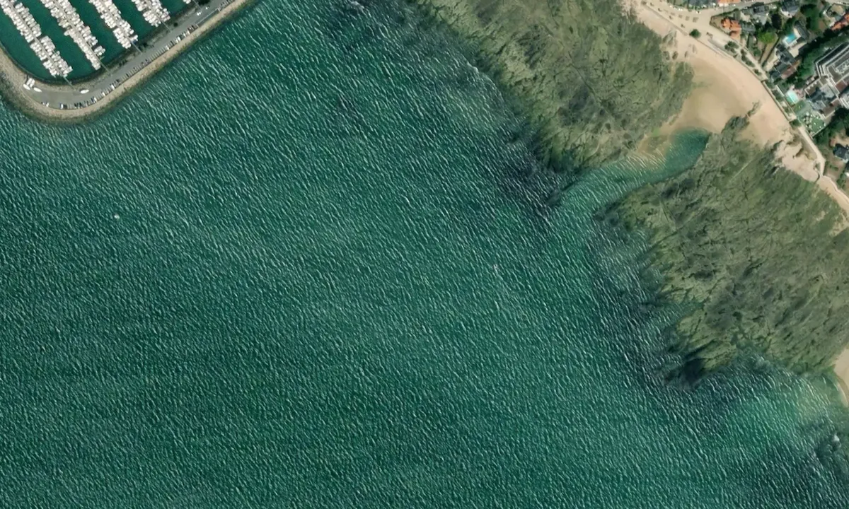Flyfoto av Pointe du Bec