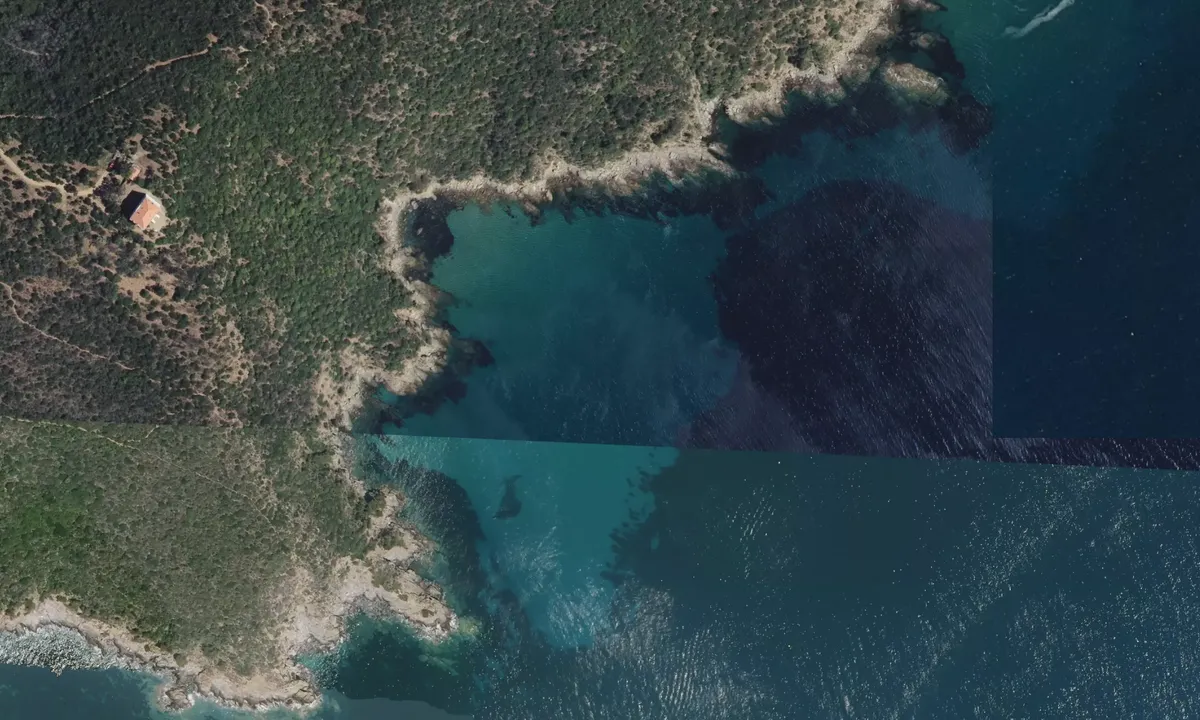 Flyfoto av Pointe du Dattier