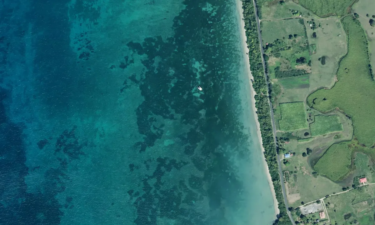 Flyfoto av Pointe Du Maréchal
