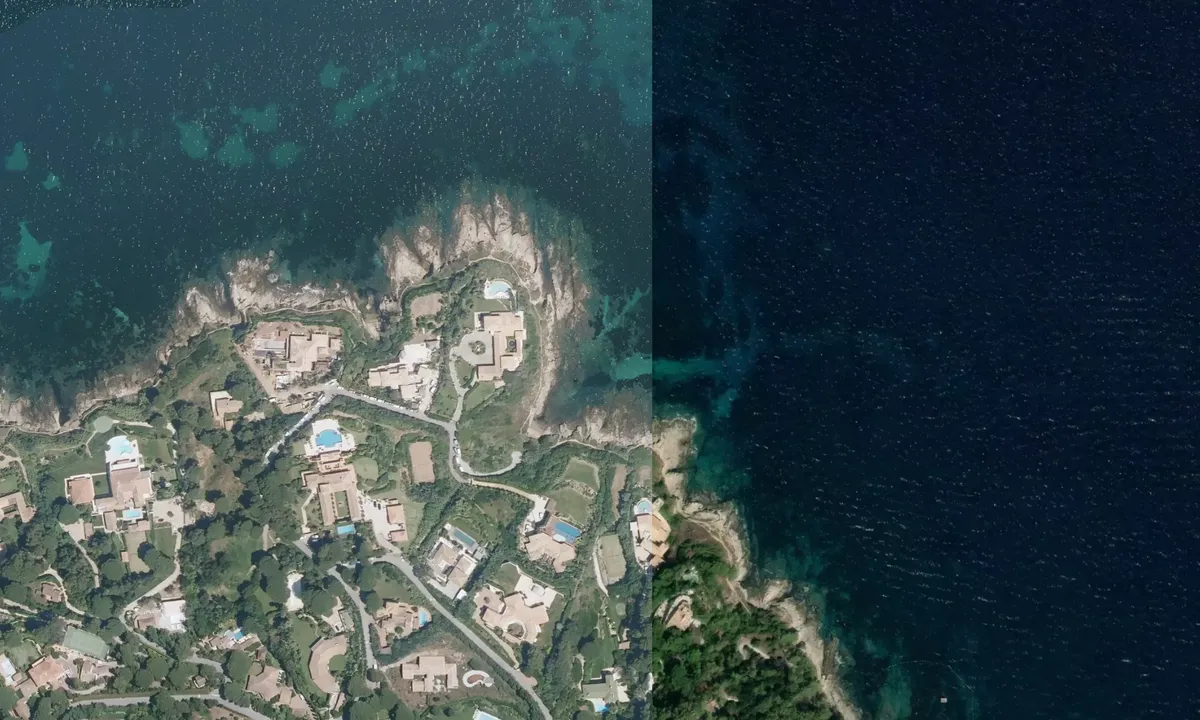 Flyfoto av Pointe La Rabiou