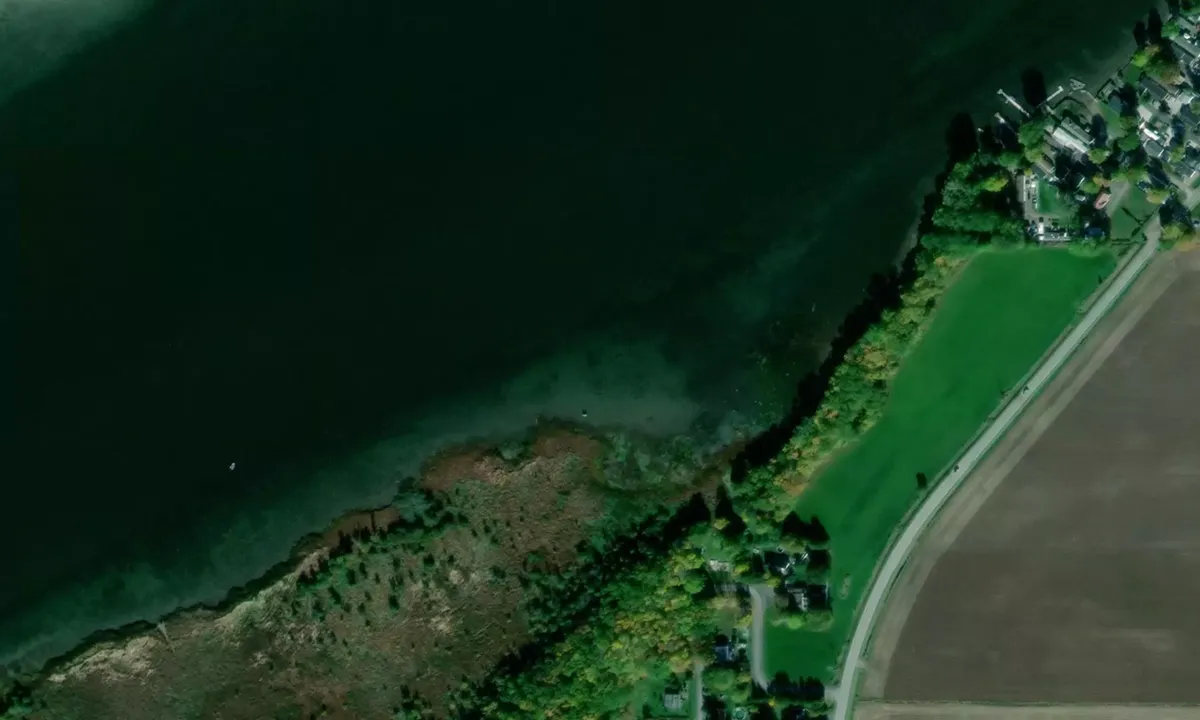Flyfoto av Pointe Naylor