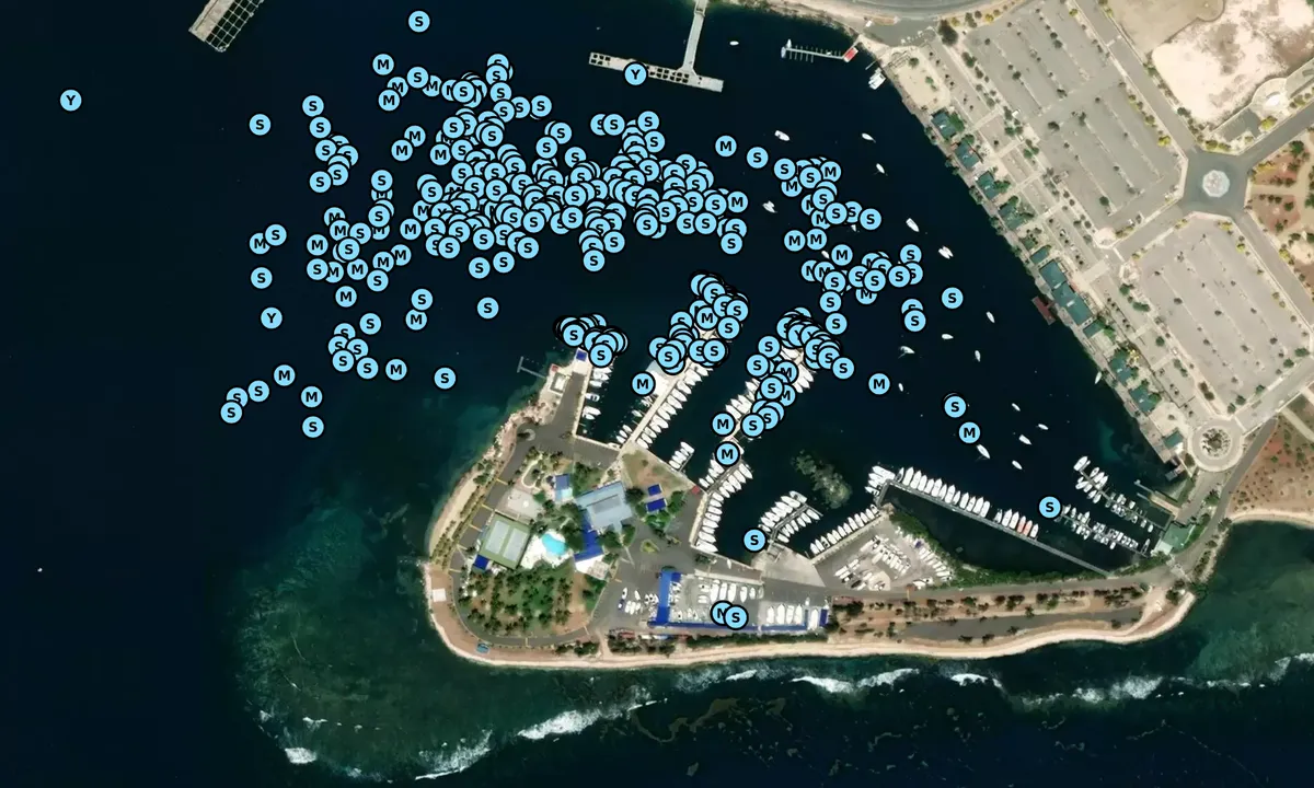 Satelite image of Ponce Yacht and Fishing Club