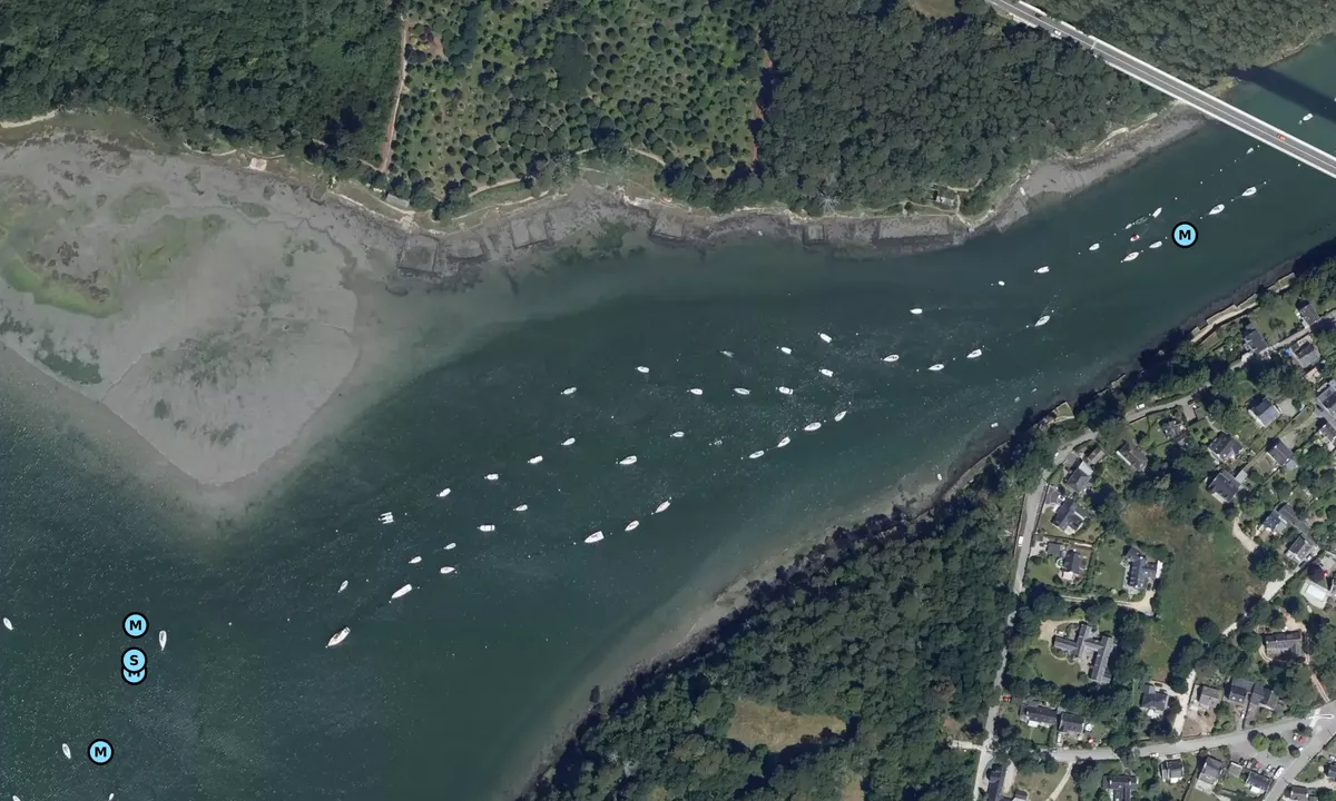 Satelite image of Pont Joseph le Brix