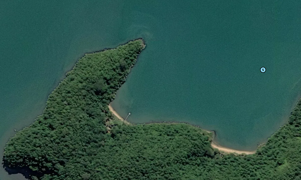 Satelite image of Ponta do Bananal