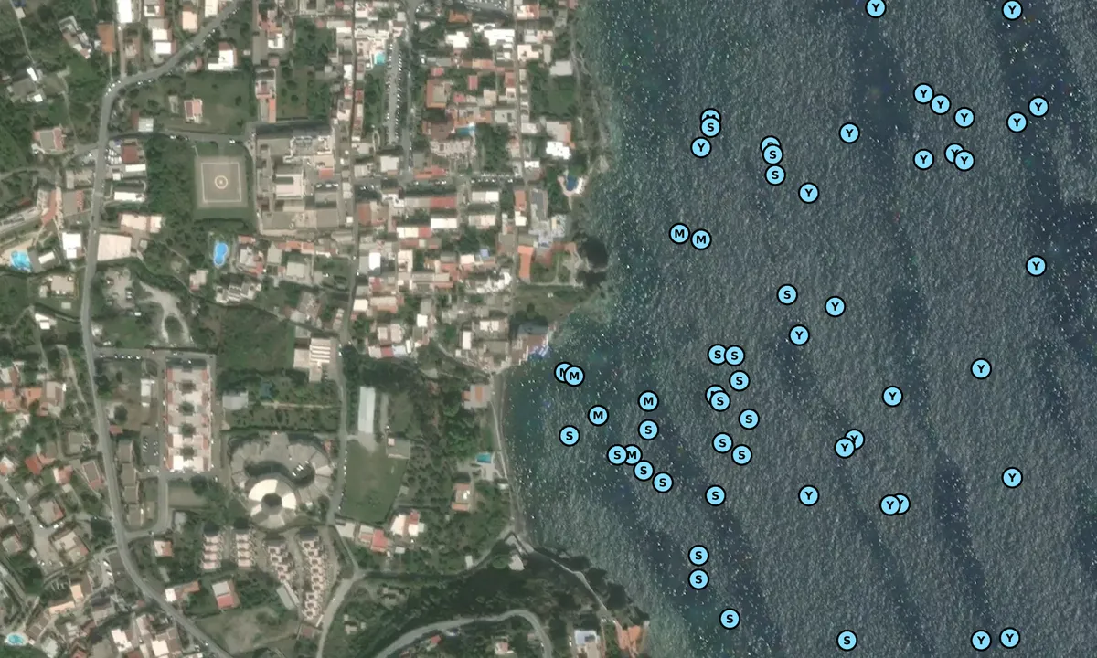 Satelite image of Pontile Da Piero