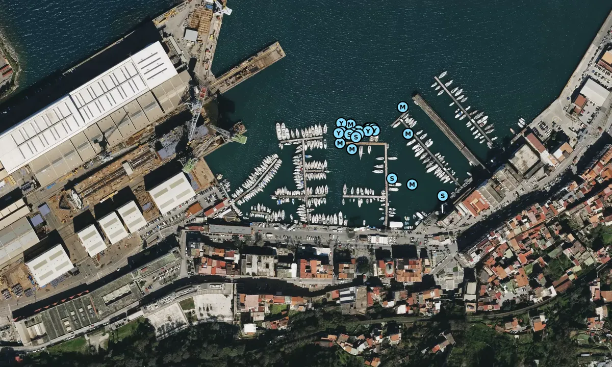 Satelite image of Pontile S. Gennaro