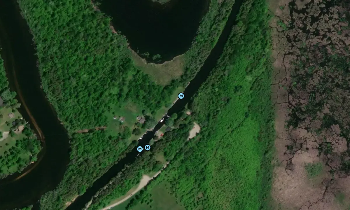 Satelite image of Poonamalie Lock Wall