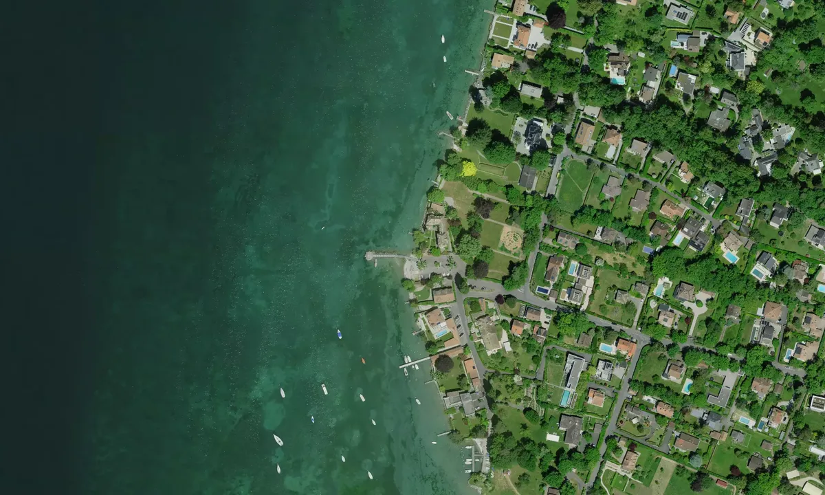 Satelite image of Port de Collonge-Bellerive