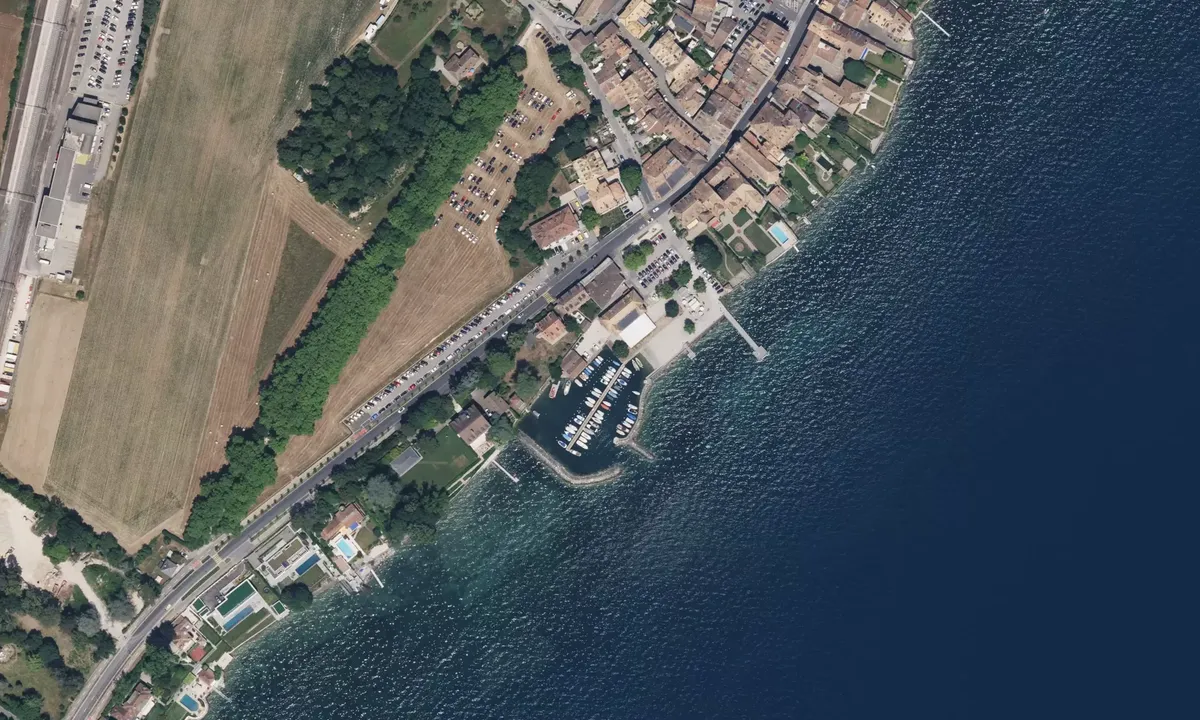 Satelite image of Port de Coppet