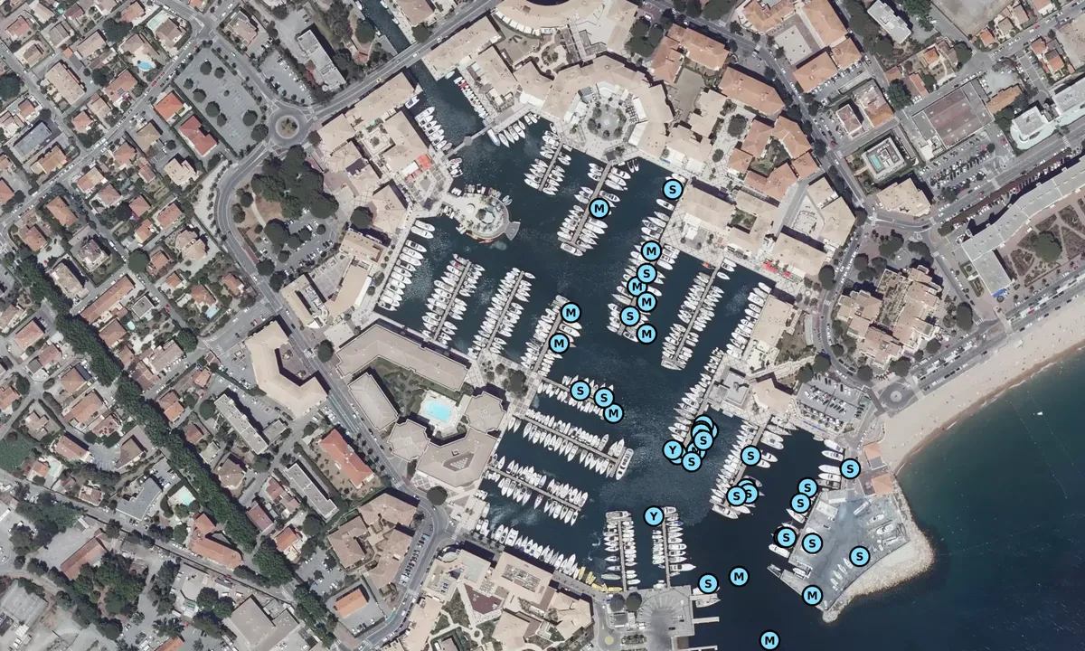 Satelite image of Port de Frejus