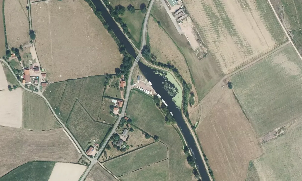 Satelite image of Port de Melay
