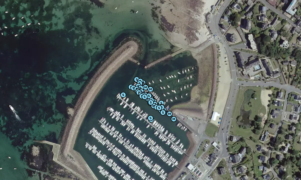 Satelite image of Port de Plaisance de Trebeurden