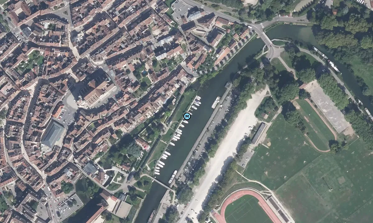 Satelite image of Port de Plaisance Dole