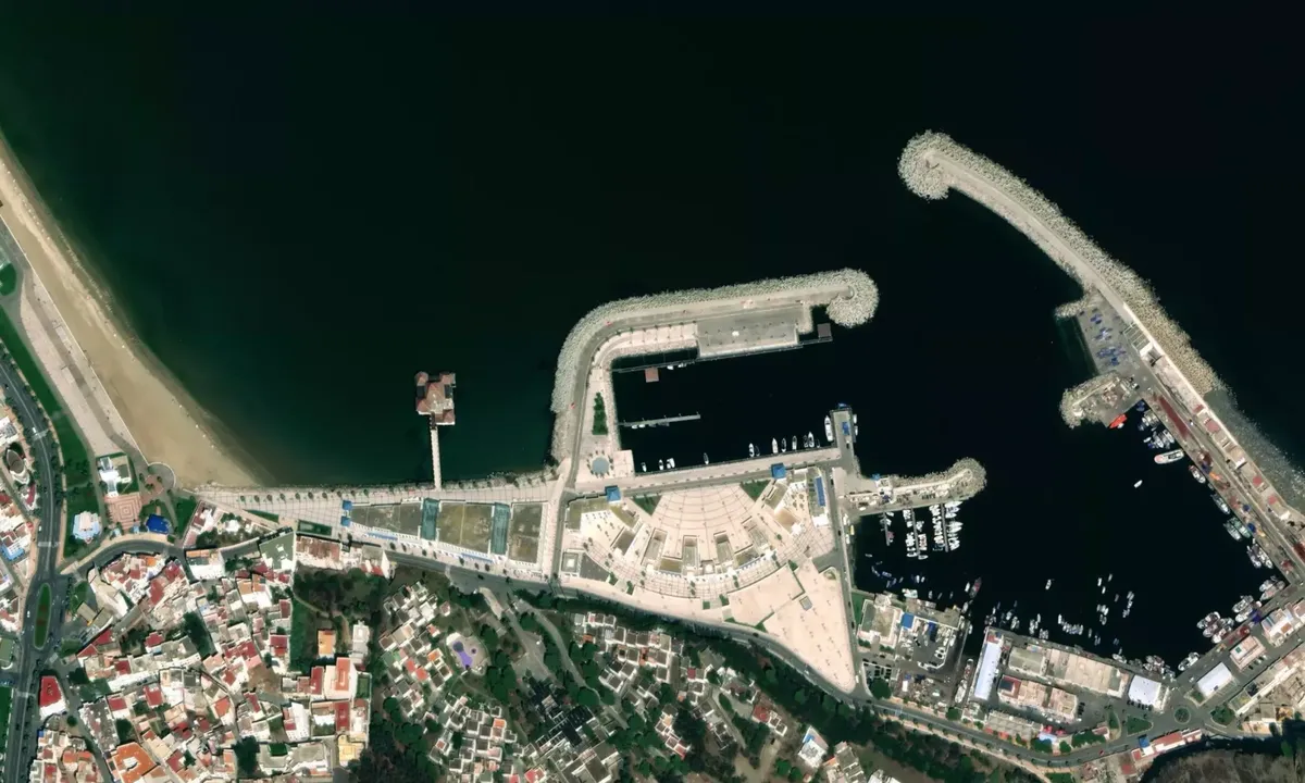 Flyfoto av Port de Plaisance M'diq