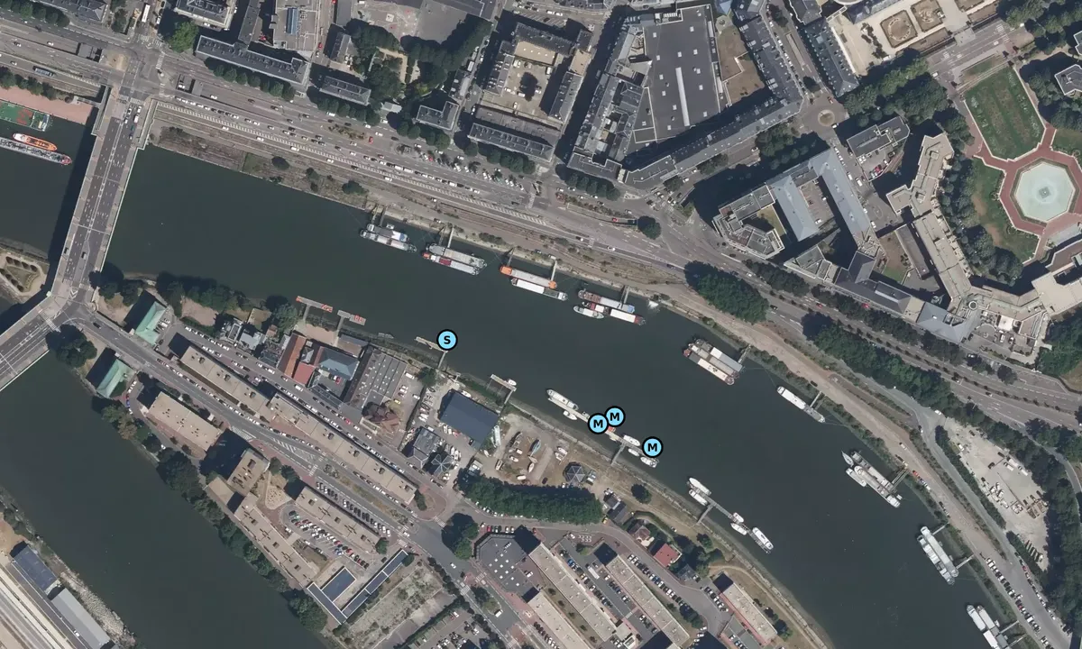 Satelite image of Port de Rouen