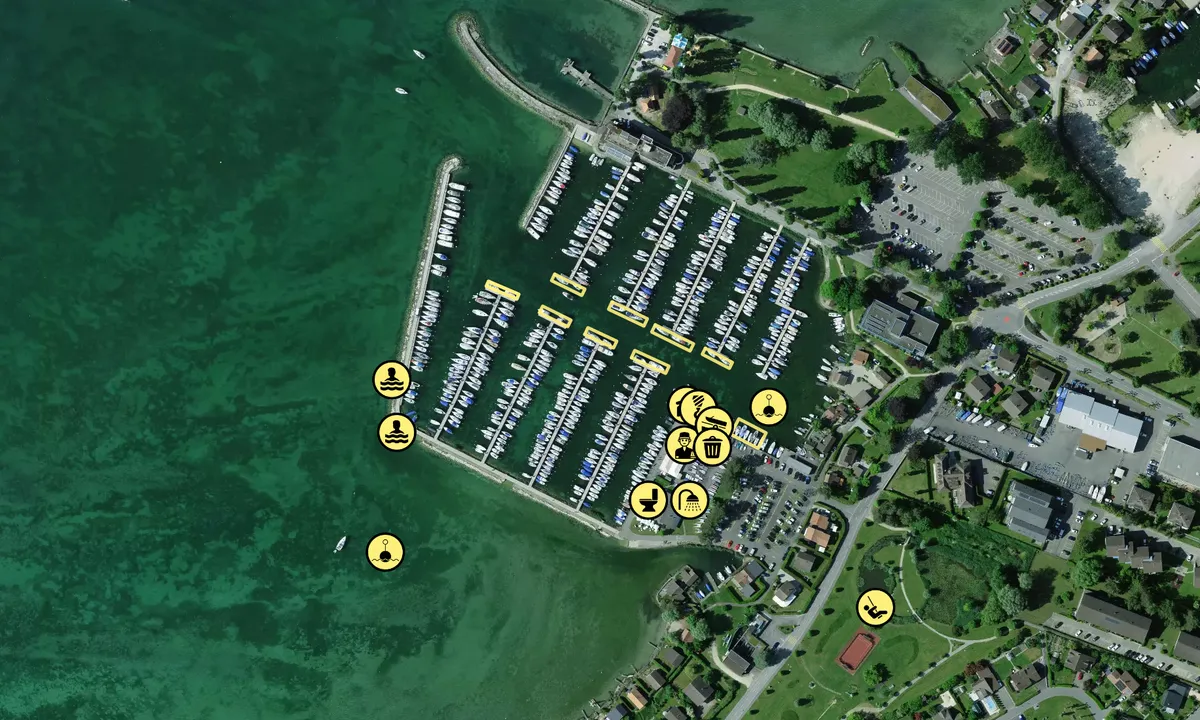 Satelite image of Port d'Estavayer