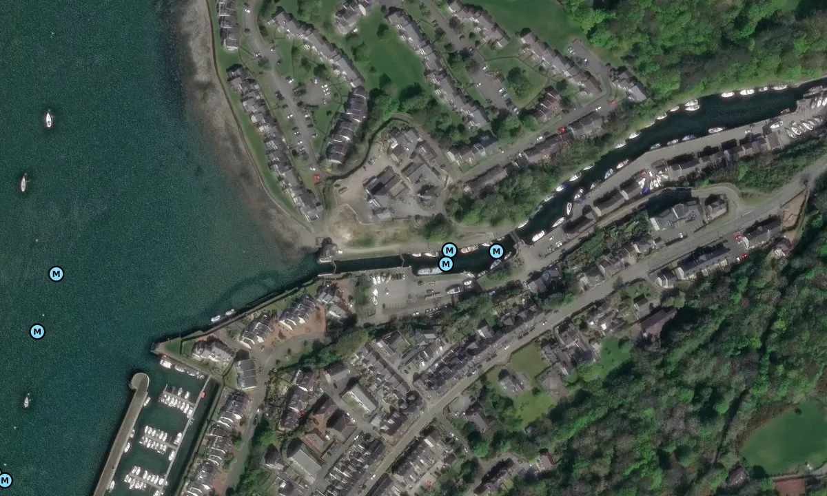 Satelite image of Port Dinorwic Marina