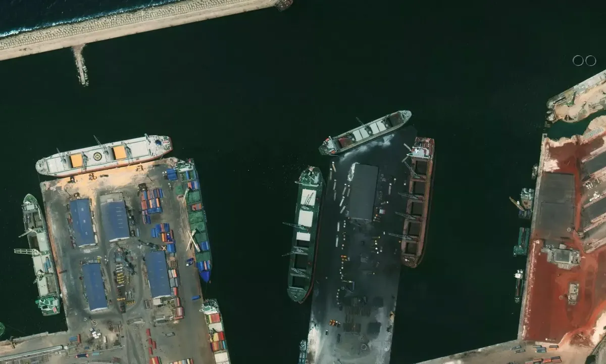 Satelite image of Port d'Oran