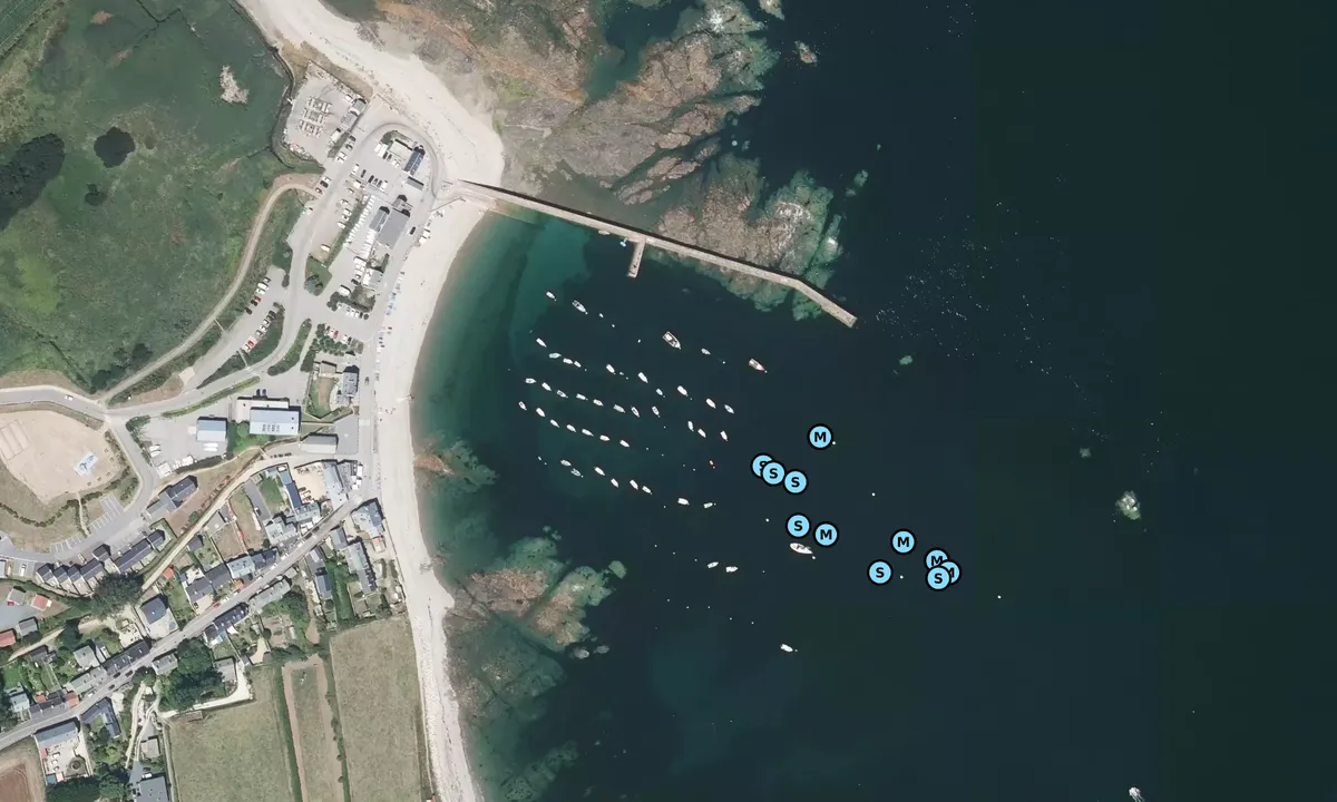 Satelite image of Port du Hable
