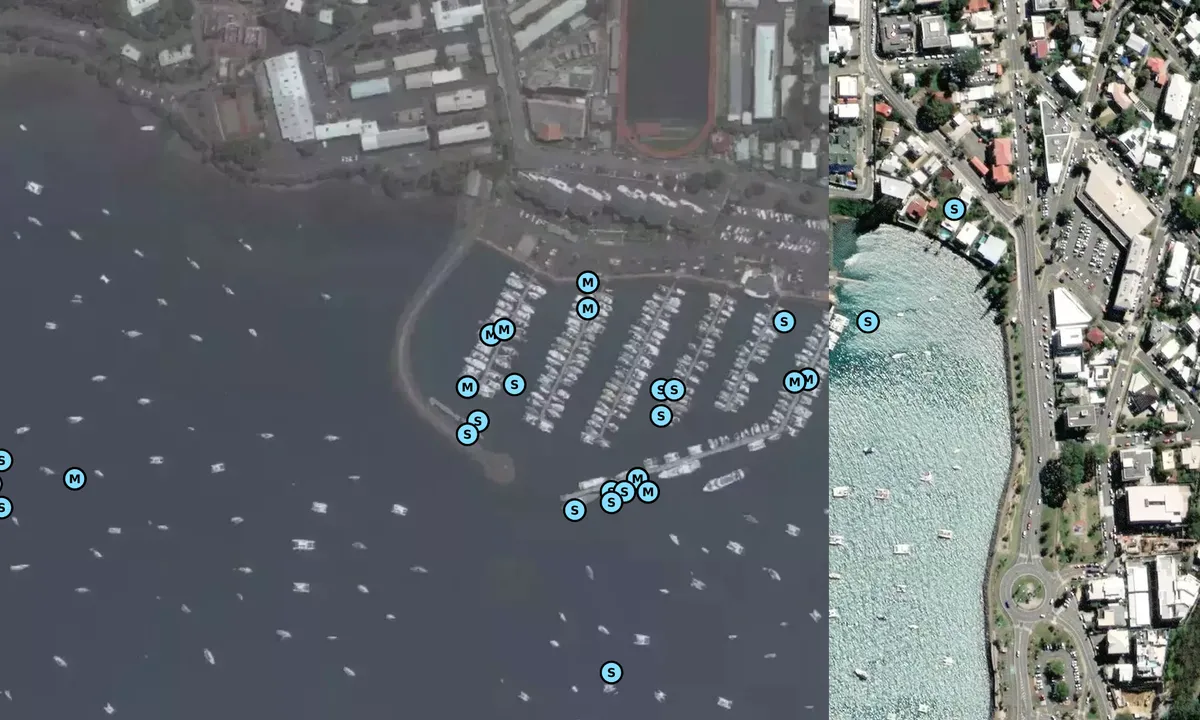Satelite image of Port du Sud Marina
