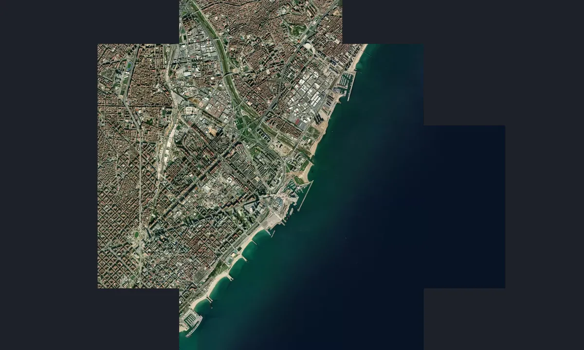 Flyfoto av Port Forum - Sant Adrià de Besòs