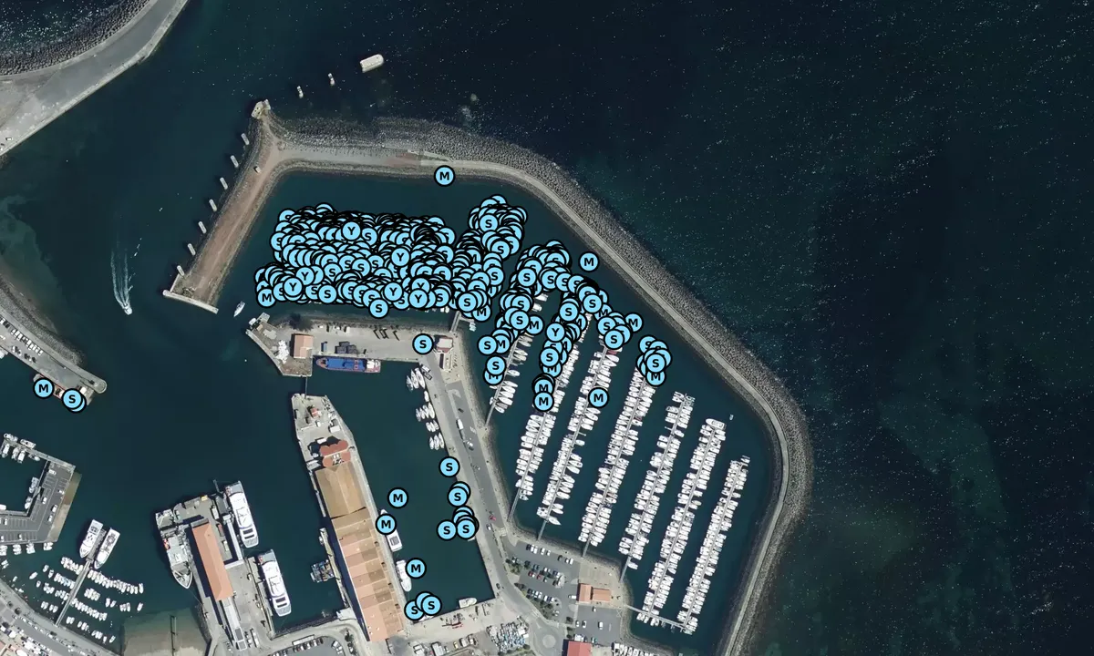 Satelite image of Port Joinville