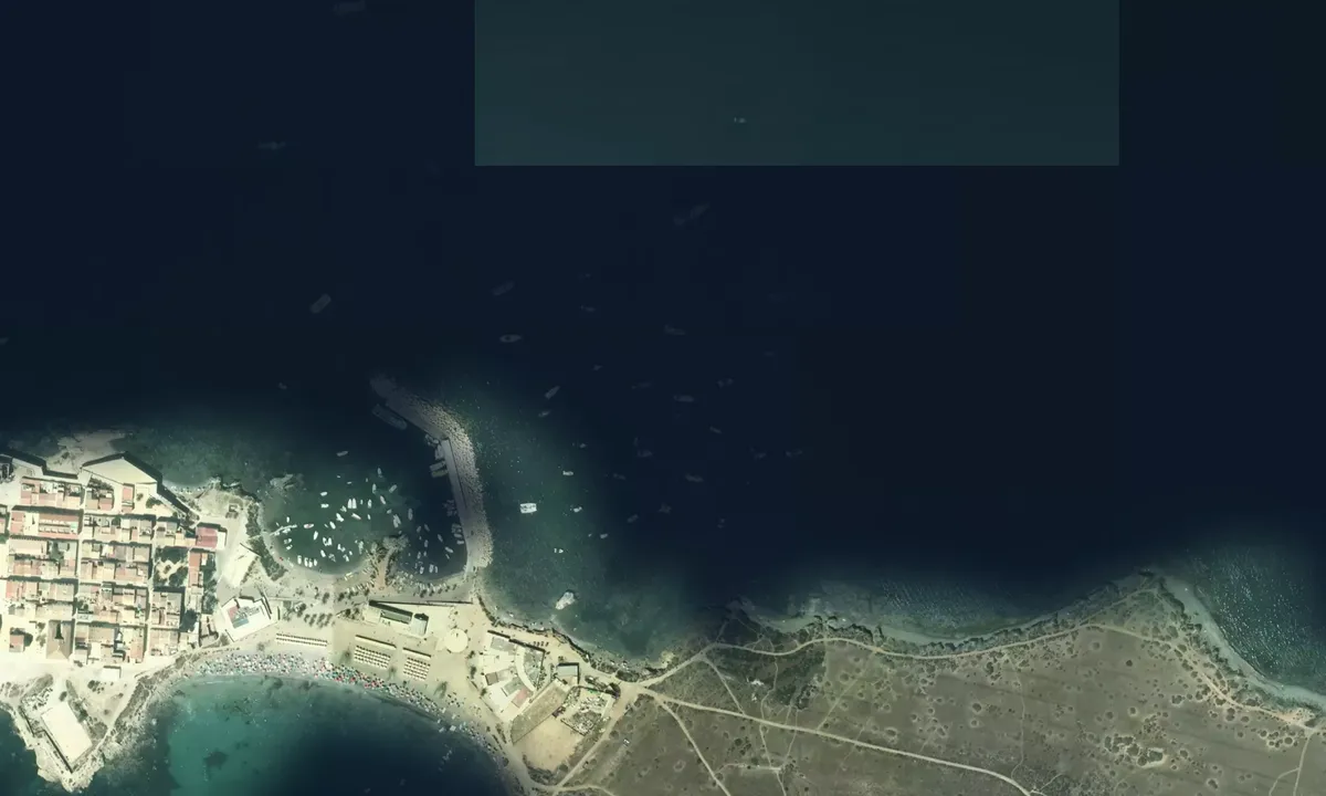 Flyfoto av Port la Mina