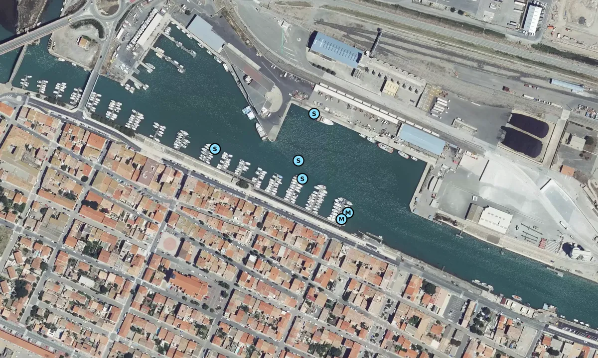 Satelite image of Port-la-Nouvelle