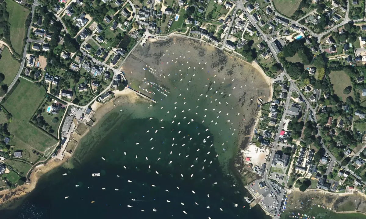 Flyfoto av Port Lagaden