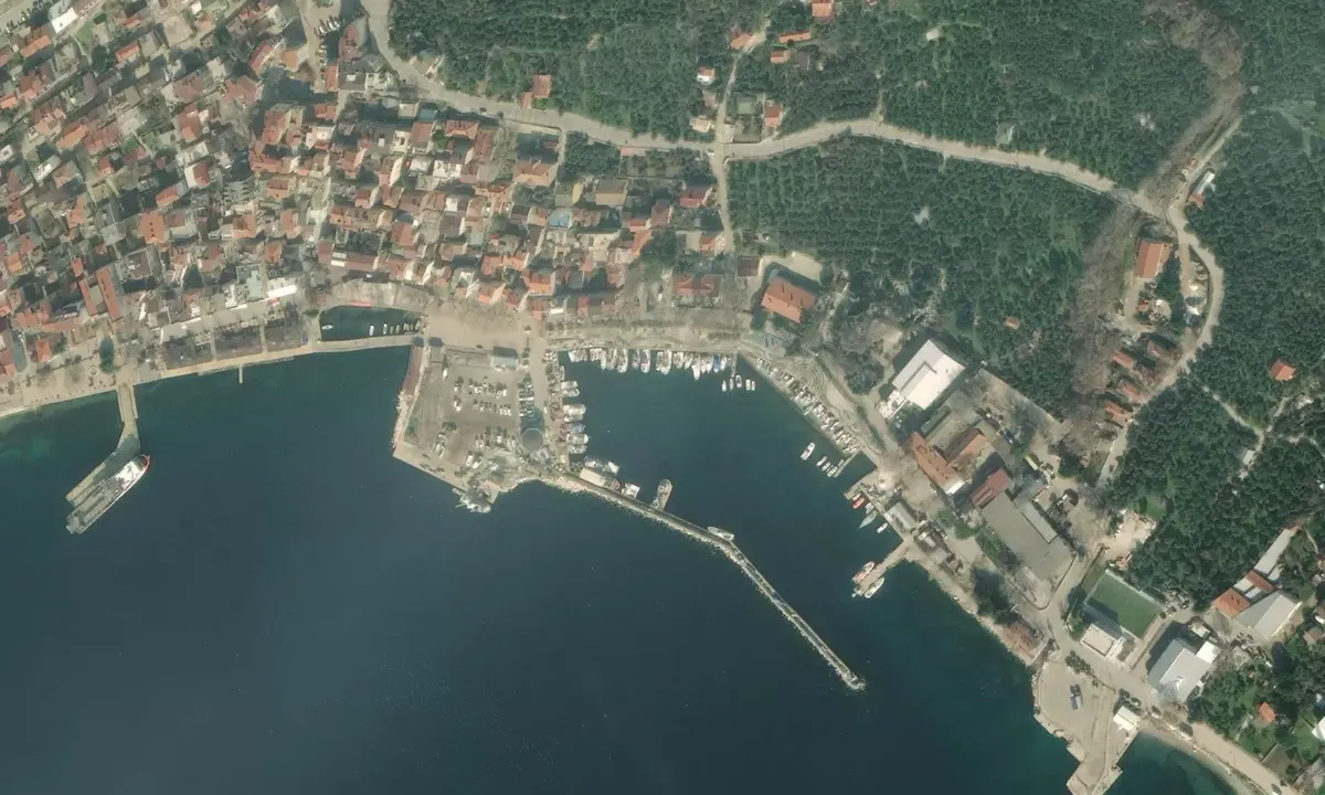 Satelite image of Port Marmara 1