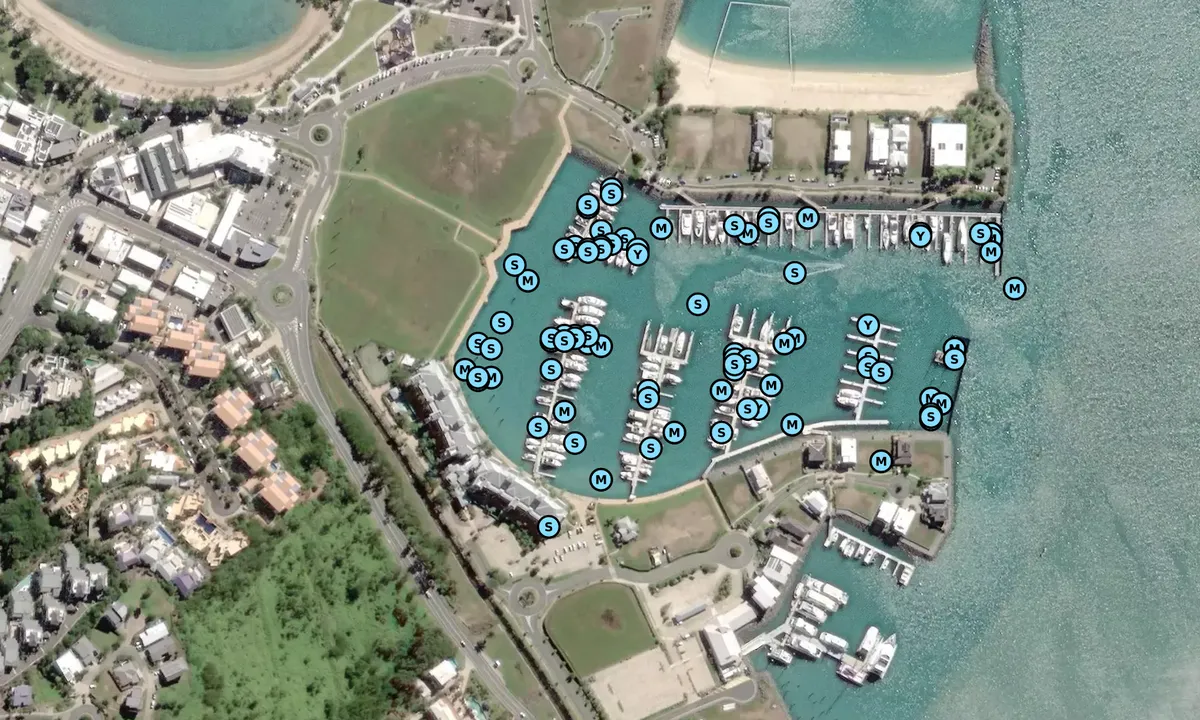 Satelite image of Port of Airlie