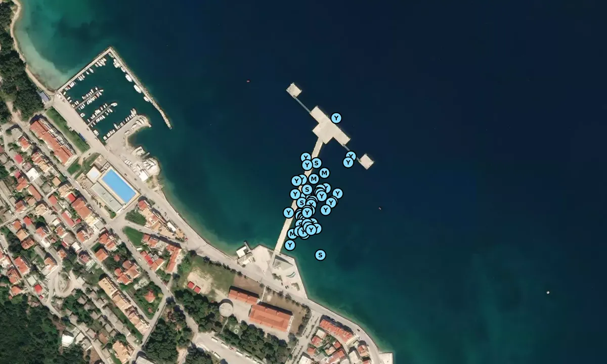 Satelite image of Port of Argostoli