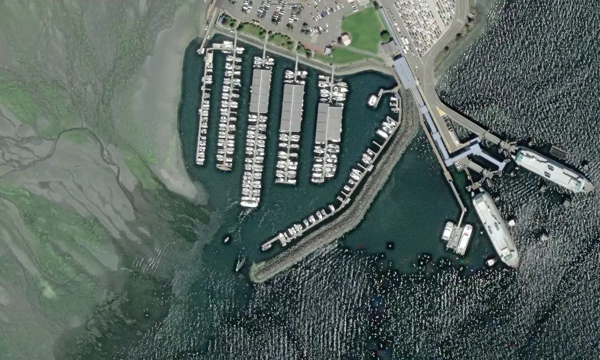 Flyfoto av Port of Kingston
