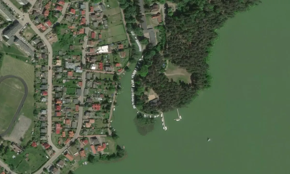 Flyfoto av Port PTTK "U Andrzeja"