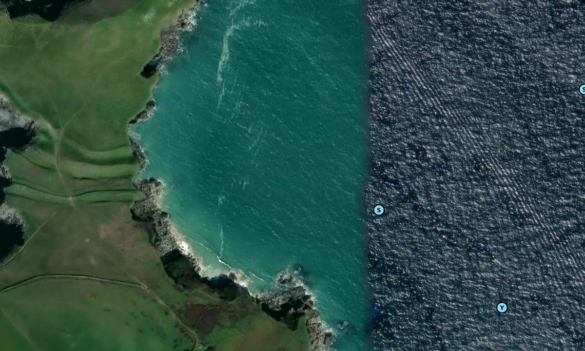 Satelite image of Port Quin